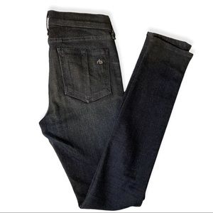 RAG & BONE Low Rise Skinny Denim Jeans in Wakefield